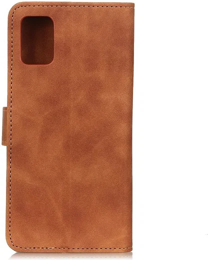 KHAZNEH Xiaomi MI 10 Lite 5G Hoesje Retro Wallet Book Case Bruin afbeelding 8