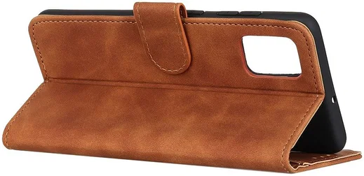 KHAZNEH Xiaomi MI 10 Lite 5G Hoesje Retro Wallet Book Case Bruin afbeelding 9