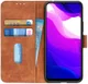 KHAZNEH Xiaomi MI 10 Lite 5G Hoesje Retro Wallet Book Case Bruin afbeelding 1