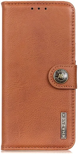 KHAZNEH Oppo Reno 3 Pro Hoesje Portemonnee Book Case Bruin afbeelding 2