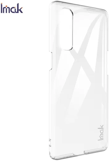 IMAK Oppo Reno 3 Pro Hoesje TPU met Screenprotector Transparant afbeelding 5