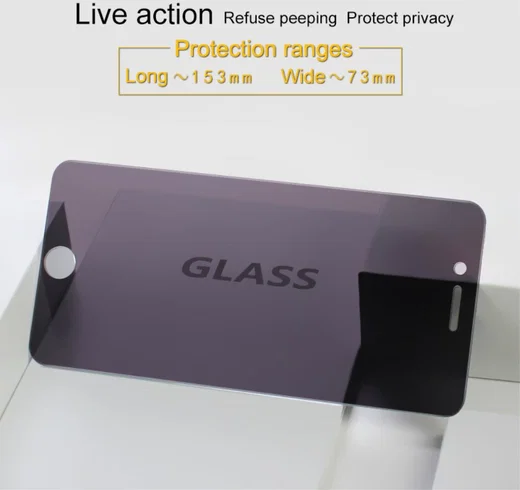 Imak Anti-Peep Privacy Apple iPhone 7 Plus / 8 Plus Tempered Glass afbeelding 4
