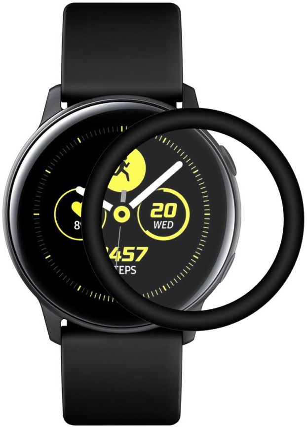 Samsung Galaxy Watch Active Screenprotector 3D - Curved Folie afbeelding 1