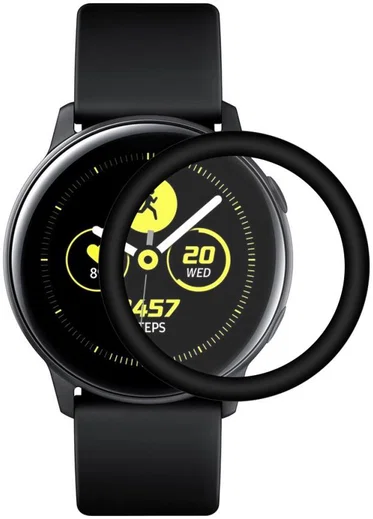 Samsung Galaxy Watch Active Screenprotector 3D - Curved Folie afbeelding 1