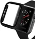 Apple Watch 40MM Hoesje met Tempered Glass - Hard Plastic Bumper - Zwart afbeelding 5