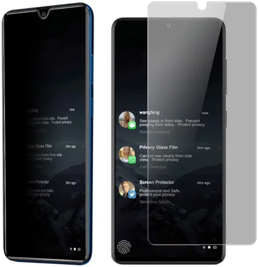 Imak Anti-Peep Privacy Galaxy A41 Tempered Glass Screen Protector afbeelding 1