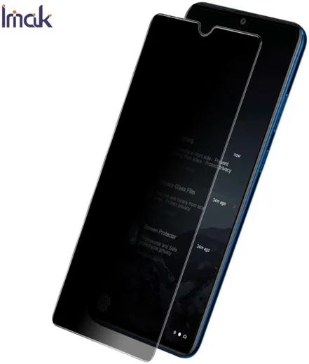 Imak Anti-Peep Privacy Galaxy A41 Tempered Glass Screen Protector afbeelding 2