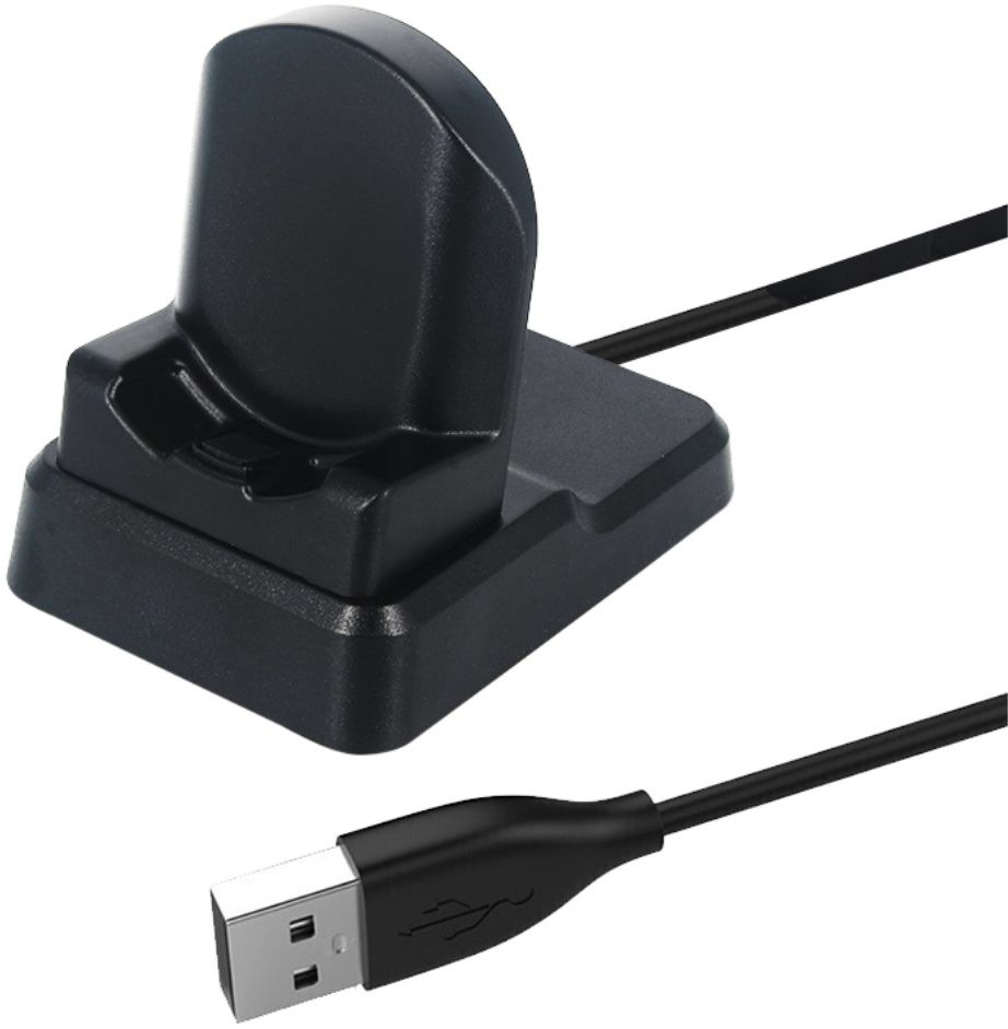 Samsung Galaxy Watch Active 2 Oplader Draadloos Opladen Dock Zwart afbeelding 1