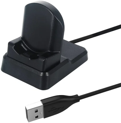 Samsung Galaxy Watch Active 2 Oplader Draadloos Opladen Dock Zwart afbeelding 1
