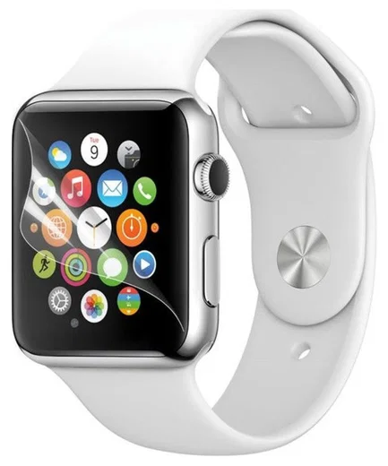 Apple Watch 38MM Screenprotector Display Folie Ultra Clear Transparant afbeelding 1