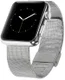 Apple Watch 45MM / 44MM / 42MM Bandje Roestvrij Milanese Staal Zilver afbeelding 1