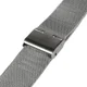 Apple Watch 45MM / 44MM / 42MM Bandje Roestvrij Milanese Staal Zilver afbeelding 3