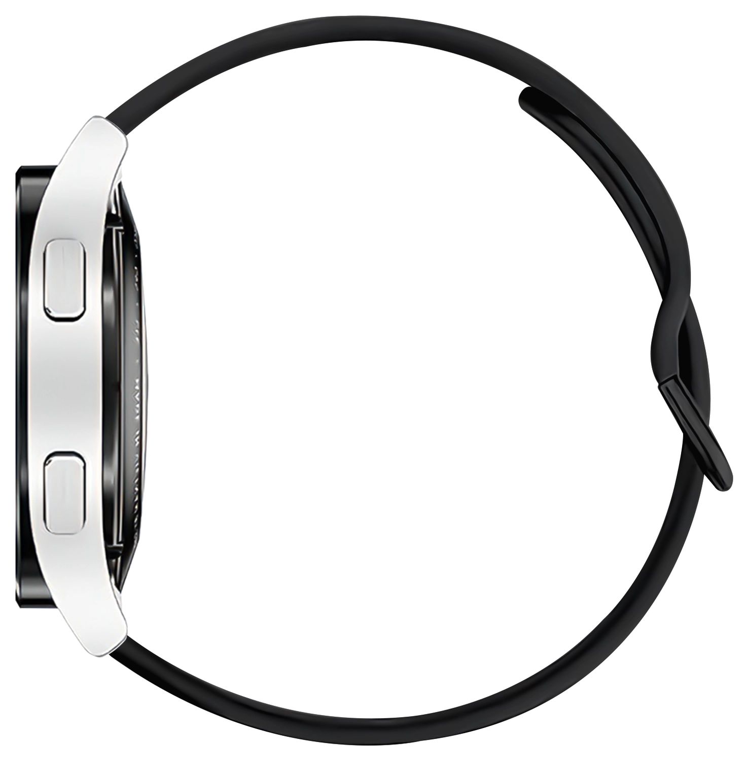 Universeel Smartwatch / Horloge Bandje - Siliconen - 20MM - Zwart afbeelding 5