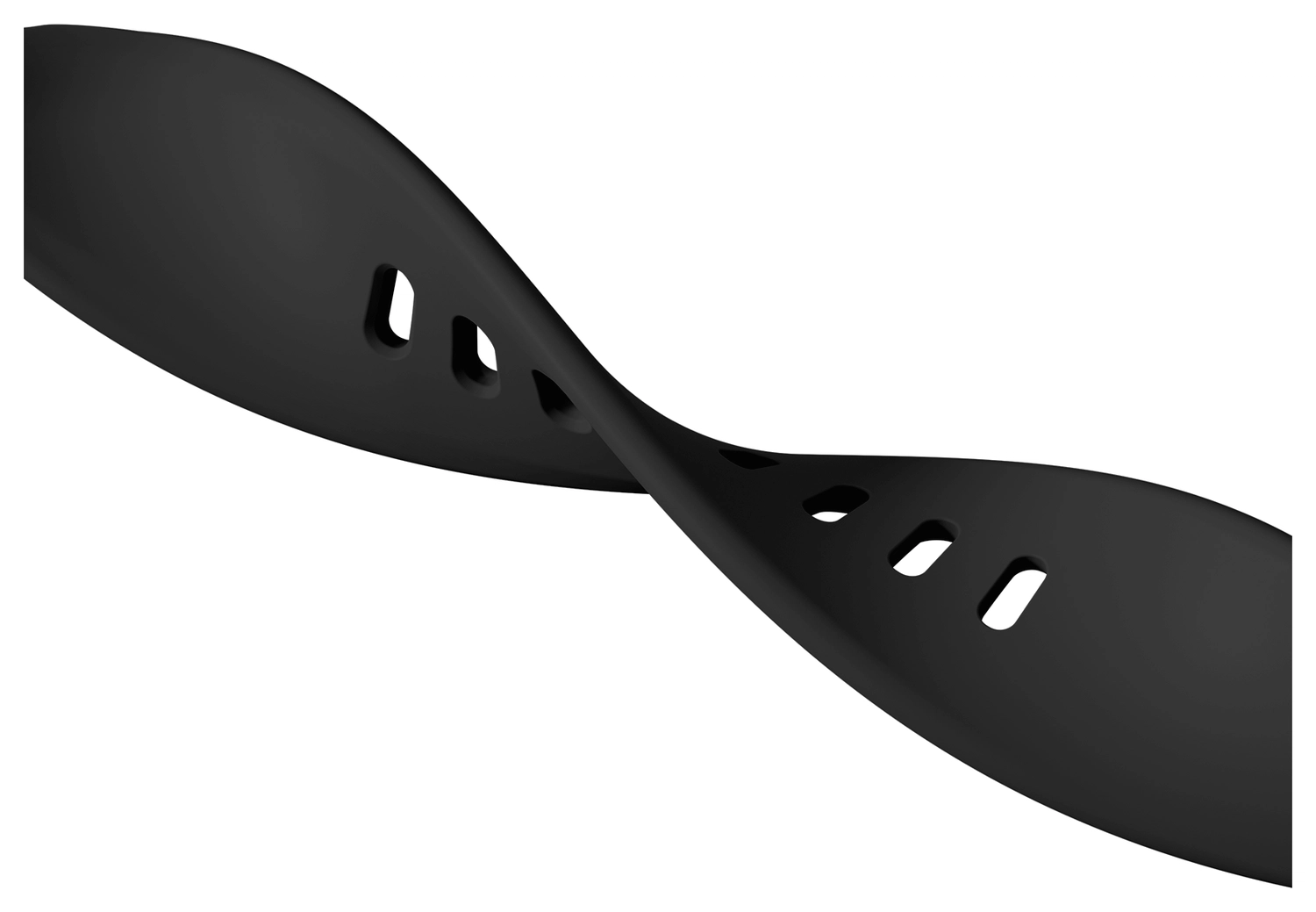 Universeel Smartwatch / Horloge Bandje - Siliconen - 20MM - Zwart afbeelding 6