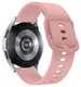 Universeel Smartwatch / Horloge Bandje - Siliconen - 20MM - Licht Roze afbeelding 4