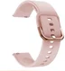 Universeel Smartwatch 22MM Bandje Siliconen met Gespsluiting Roze afbeelding 4