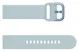 Universeel Smartwatch 22MM Bandje - Siliconen met Gespsluiting - Blauw afbeelding 5