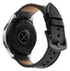 Universeel Smartwatch 22MM Bandje - Echt Leer - met Gesp Sluiting - Zwart afbeelding 4