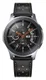 Universeel Smartwatch 22MM Bandje - Echt Leer - met Gesp Sluiting - Zwart afbeelding 3