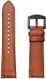 Universeel Smartwatch 20MM Bandje - Echt Leer - Gespsluiting - Bruin afbeelding 7