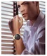Universeel Smartwatch 20MM Bandje - Echt Leer - met RVS Gespsluiting - Roze afbeelding 3
