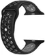 Apple Watch 41MM / 40MM / 38MM Bandje Siliconen met Ventilatiegaten Grijs afbeelding 2