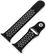 Apple Watch 41MM / 40MM / 38MM Bandje Siliconen met Ventilatiegaten Grijs afbeelding 5