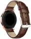 Universeel Smartwatch 20MM Bandje Echt Leer met Krokodil Textuur Bruin afbeelding 4
