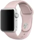 Apple Watch 41MM / 40MM / 38MM Bandje Siliconen met Drukknoop Roze afbeelding 1