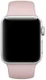 Apple Watch 41MM / 40MM / 38MM Bandje Siliconen met Drukknoop Roze afbeelding 2