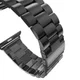 Apple Watch Bandje - 1-9/SE 41MM/40MM/38MM - Schakels - Staal RVS - Zwart afbeelding 6