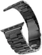 Apple Watch Bandje - 1-9/SE 41MM/40MM/38MM - Schakels - Staal RVS - Zwart afbeelding 2