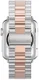Apple Watch Bandje - 1-9/SE 41MM/40MM/38MM - Schakels - Staal RVS - Zilver Roze afbeelding 2