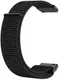 Universeel Smartwatch 20MM Bandje Nylon met Klittenband Zwart afbeelding 4