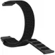 Universeel Smartwatch 20MM Bandje Nylon met Klittenband Zwart afbeelding 2