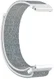 Universeel Smartwatch 20MM Bandje Nylon met Klittenband Grijs/Wit afbeelding 6