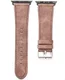 Apple Watch 45MM / 44MM / 42MM Bandje Echt Leer Gespsluiting Bruin afbeelding 6