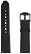 Universeel Smartwatch 22MM Bandje - Echt Leer - met Dubbele Stiksels - Zwart afbeelding 7