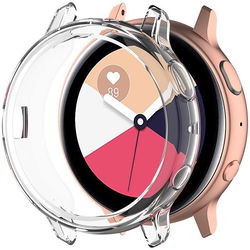 Samsung Galaxy Watch Active 2 40MM Hoesje - Flexibel TPU Bumper - Clear afbeelding