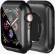 Apple Watch 42MM Hoesje - Hard Plastic Bumper met Tempered Glass - Zwart afbeelding 9