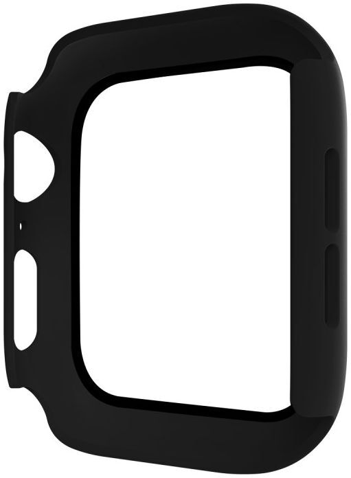 Apple Watch 42MM Hoesje - Hard Plastic Bumper met Tempered Glass - Zwart afbeelding 7