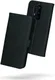 Rosso Deluxe OnePlus 8 Pro Hoesje Echt Leer Book Case Zwart afbeelding 2