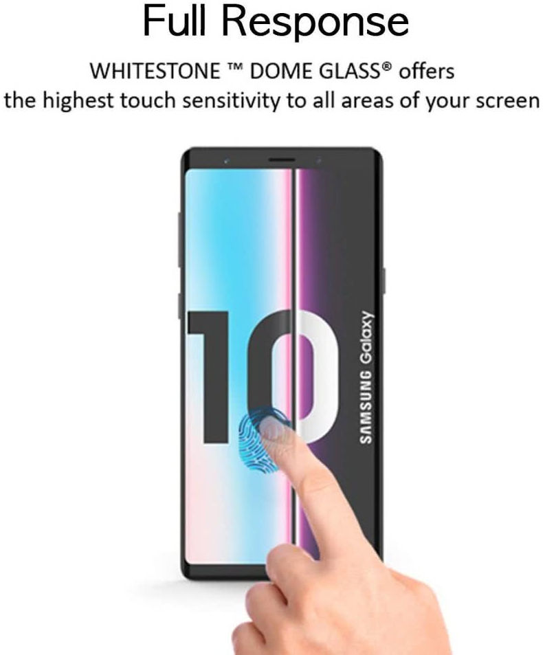 Whitestone Dome Glass Samsung Galaxy S10E Screenprotector afbeelding 2