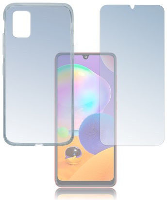 4smarts 360° Limited Protection Set Samsung Galaxy A31 Transparant afbeelding 4