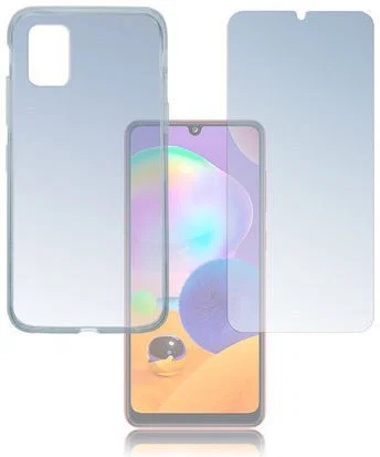 4smarts 360° Limited Protection Set Samsung Galaxy A31 Transparant afbeelding 4