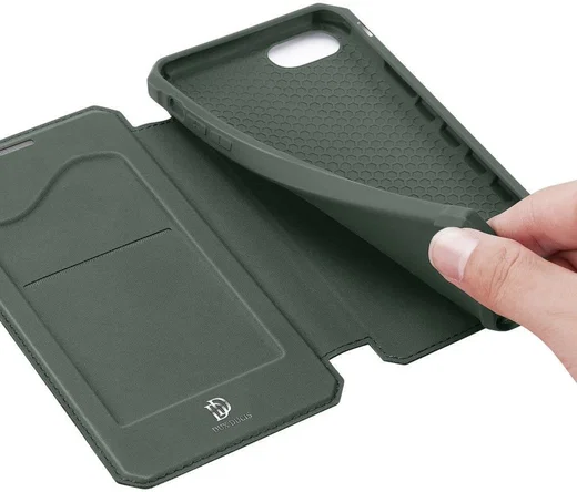 Dux Ducis Skin X Series Apple iPhone SE 2020 / 8 / 7 Hoesje Groen afbeelding 6