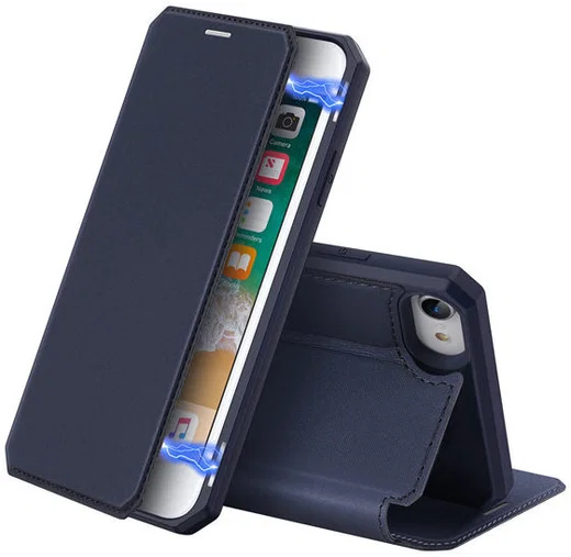 Dux Ducis Skin X Series Apple iPhone SE (2020/2022) Hoesje Blauw afbeelding 1