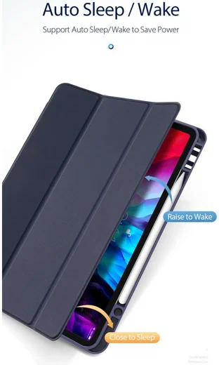 Dux Ducis Osom Apple iPad Pro 12.9 2018 / 2020 Hoesje Tri-fold Zwart afbeelding 14