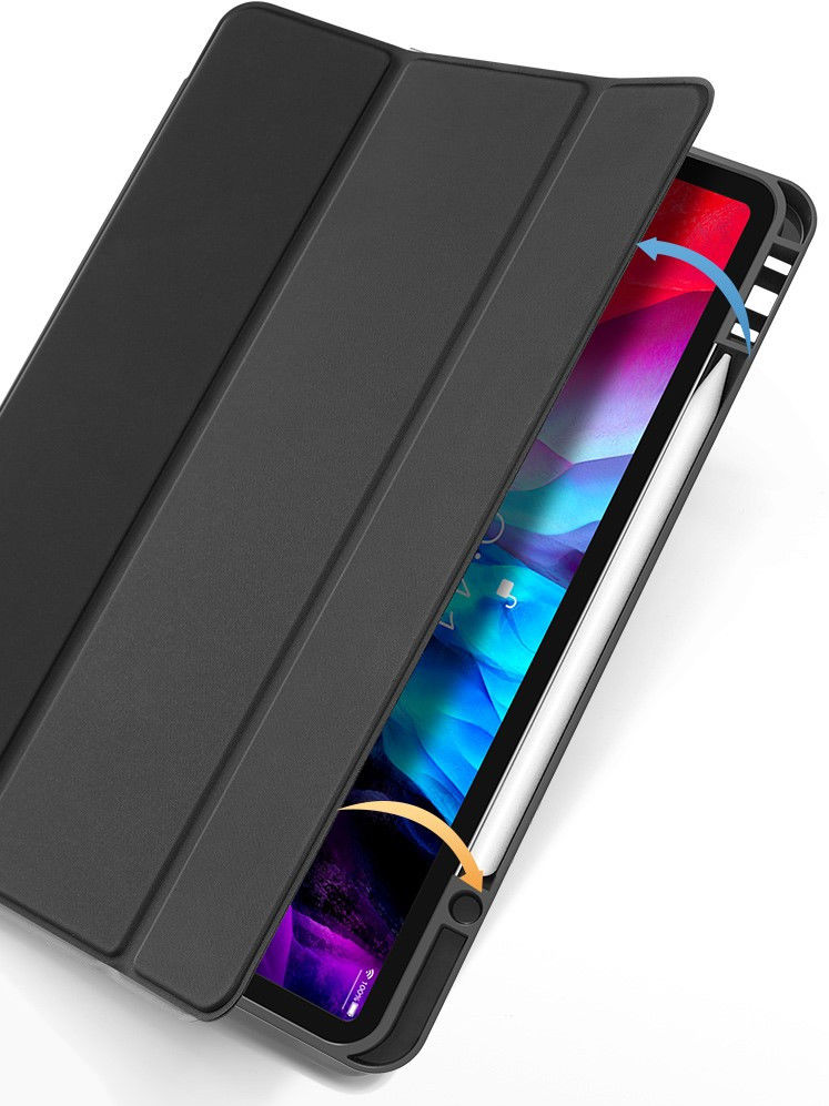 Dux Ducis Osom Apple iPad Pro 12.9 2018 / 2020 Hoesje Tri-fold Zwart afbeelding 3