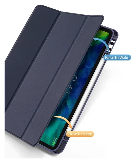 Dux Ducis Osom Series iPad Pro 11 (2018/2020) Hoes Tri-Fold Blauw afbeelding 2